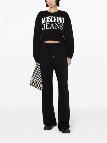 Sweatshirt Moschino Jeans schwarz