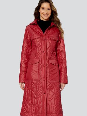 Красное пальто D`imma Fashion Studio