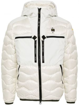 Dūnu jaka ar kapuci Blauer balts