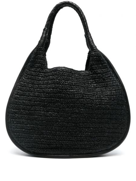 Τσάντα shopper Alysi μαύρο
