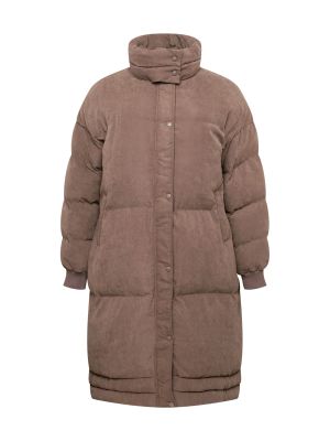 Zimski kaput Missguided Plus smeđa