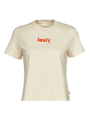Klasický tričko Levi's béžová