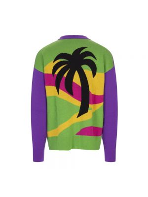 Sweter Palm Angels fioletowy