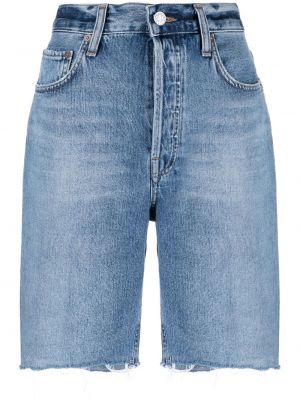 Jeans-shorts Agolde blå