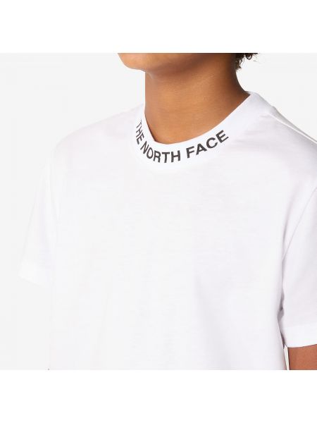 Μπλούζα με κοντό μανίκι The North Face λευκό