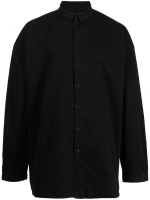 Bavlnená košeľa Toogood čierna