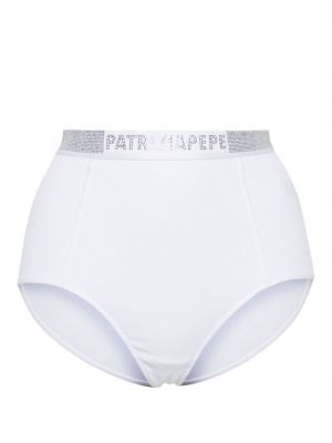Pantalon culotte Patrizia Pepe blanc