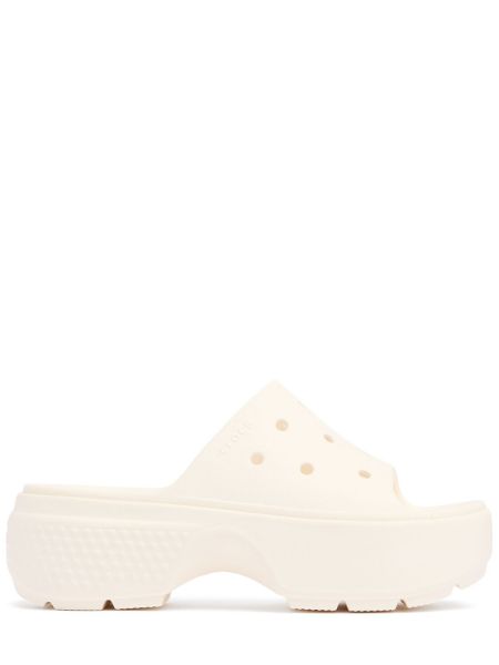 Sandalias Crocs blanco