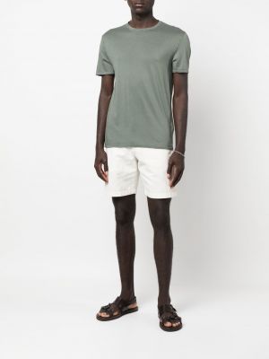 T-shirt en coton avec manches courtes Fedeli vert