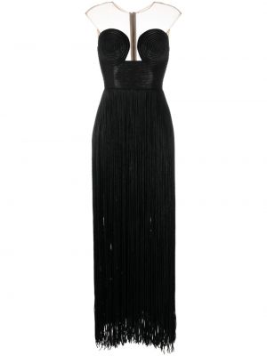 Koktejlové šaty Ana Radu černé