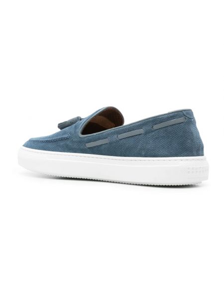 Loafers de ante Fratelli Rossetti azul
