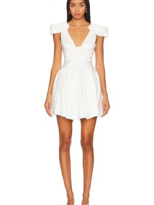 Белое платье мини For Love & Lemons