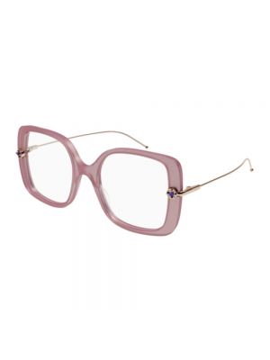 Okulary z różowego złota Pomellato