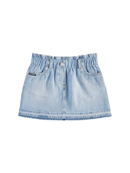 Jeans-skjørt for jenter Dolce&gabbana Kids blå