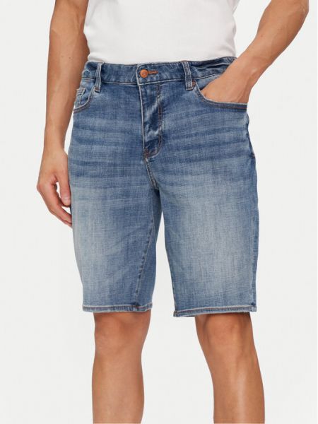 Jeans shorts Armani Exchange blau
