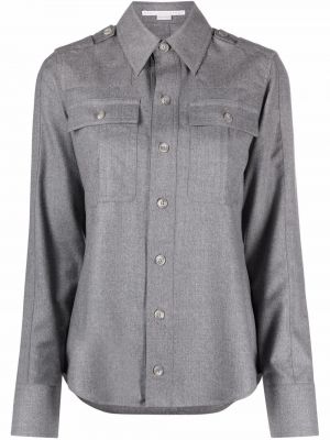 Camisa con botones Stella Mccartney gris