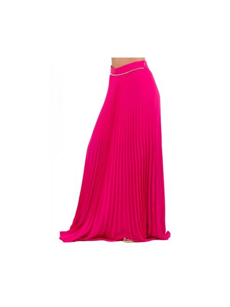 Falda larga elegante Liu Jo rosa