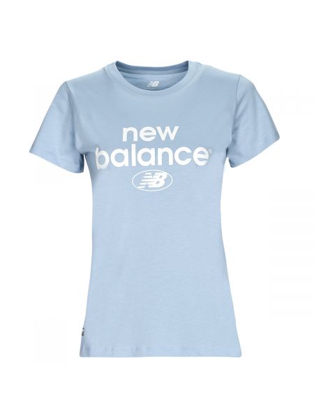 Koszulka z krótkim rękawem New Balance niebieska