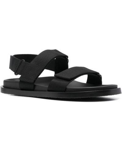 Sandales à scratch Uma Wang noir