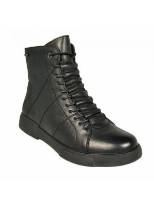 Черные кожаные ботинки Wilmar