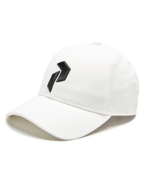 Cappello con visiera Peak Performance bianco