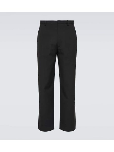 Pantalones rectos Acne Studios negro