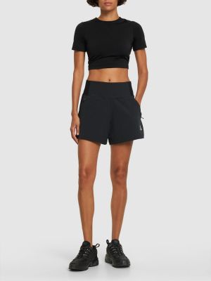Shorts taille haute Nike noir