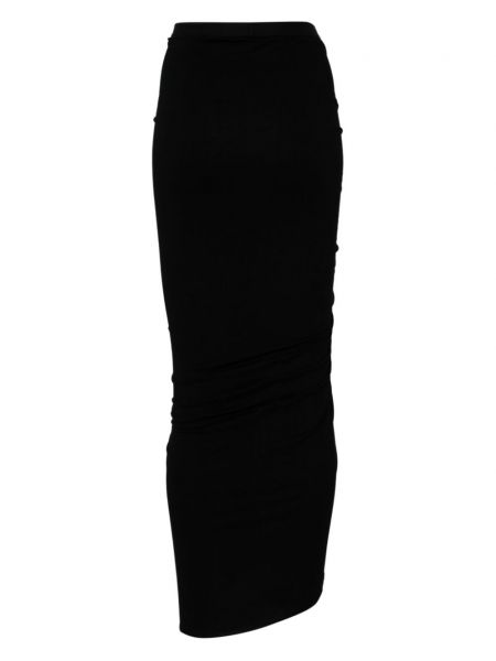 Spódnica asymetryczna Rick Owens Lilies czarna