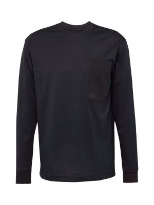 Tričko s dlhými rukávmi Kathmandu čierna