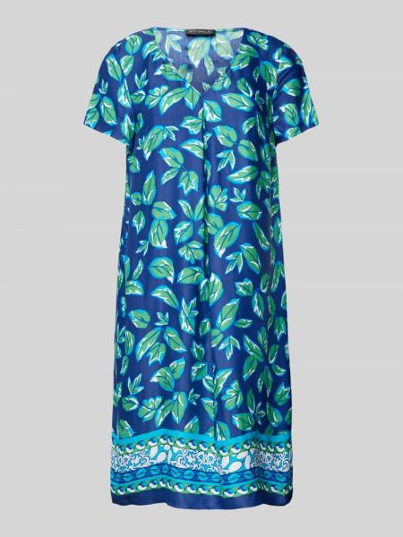 Sukienka midi z wiskozy z nadrukiem Betty Barclay zielona