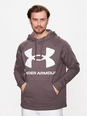 Relaxed fit fliso džemperis Under Armour ruda