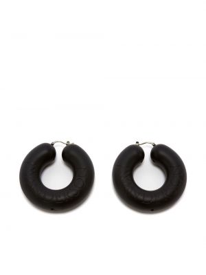 Boucles d'oreilles à boucle Jw Anderson noir