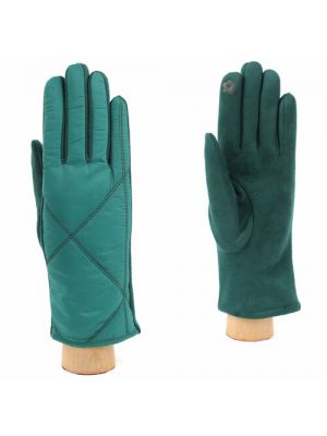 Перчатки FABRETTI, демисезон/зима, подкладка, утепленные, сенсорные, 7 зеленый