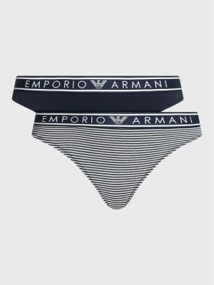 Pantaloni culotte Emporio Armani Underwear blu