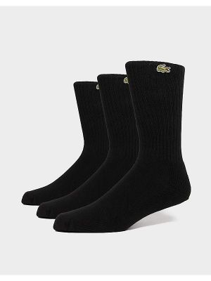 Športové ponožky Lacoste - čierna