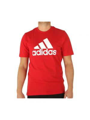 Chemise en jersey Adidas rouge