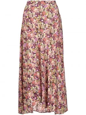 Suknja s cvjetnim printom s printom Isabel Marant