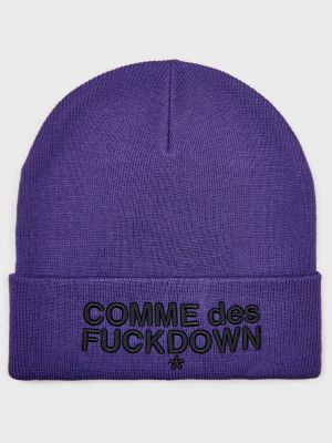 Фиолетовая шапка Comme Des Fuckdown