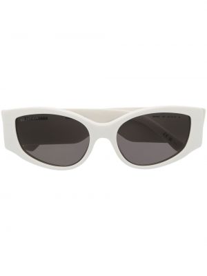 Γυαλιά ηλίου με σχέδιο Balenciaga Eyewear λευκό