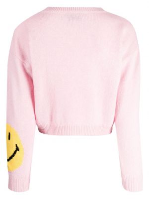 Sweter wełniany Joshua Sanders różowy