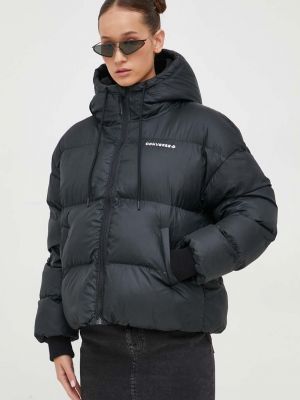 Oversized téli kabát Converse fekete