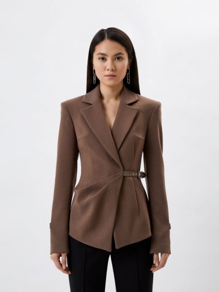 Пиджак Sorelle коричневый