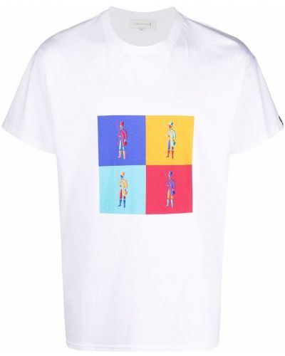 T-shirt mit print Mackintosh weiß