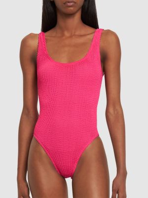 Jednodijelni kupaći kostim Bond-eye ružičasta