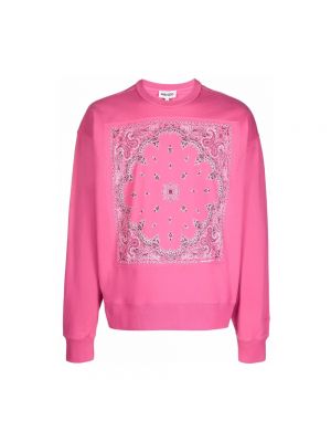 Bluza z nadrukiem Kenzo różowa