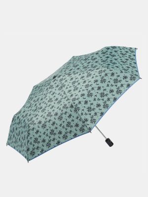 Paraguas de flores con estampado Ezpeleta verde