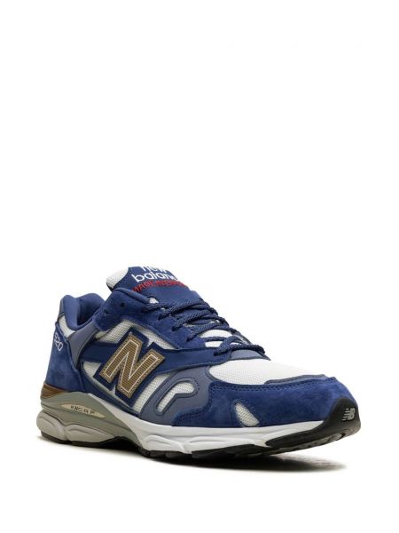 Sneakersy w tygrysie prążki New Balance 920 niebieskie