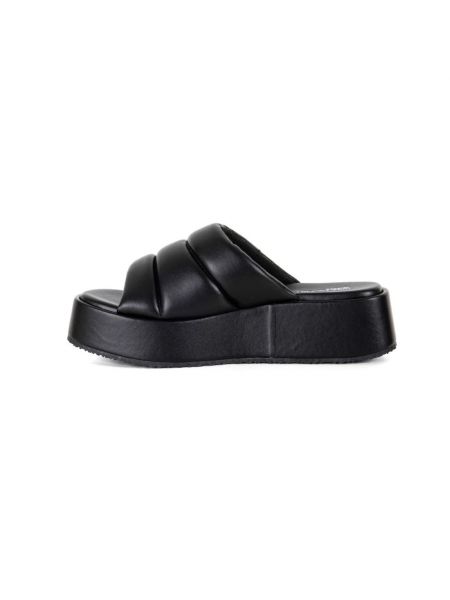 Sandalias con plataforma Karl Lagerfeld negro