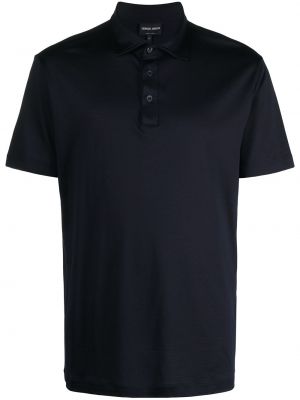 Polo majica Giorgio Armani plava