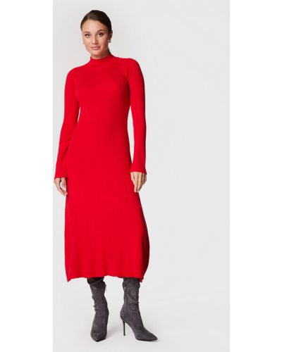 Robe en tricot Ivy Oak rouge